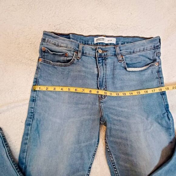 SIGNATURE LEVI STRAUSS Slim Men's Size 36/30 - Picture 6 of 9